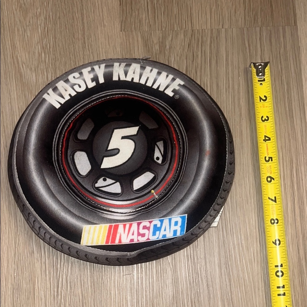 Kasey Kahne NASCAR Tire Cushion - Black with Multicolor Accents